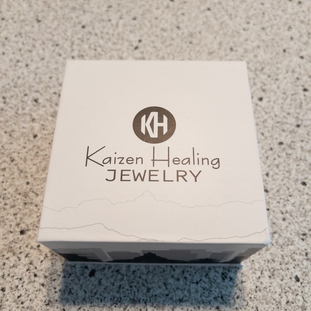 Solid Sterling Silver With Teal Turquoise Bangle - image 4